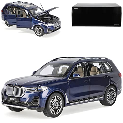 alles-meine.de GmbH B*M*W X7 G07 SUV Phytonic Blau Ab 2019 08951PBL 1/18 Kyosho Modell Auto mit individiuellem Wunschkennzeichen von alles-meine.de GmbH