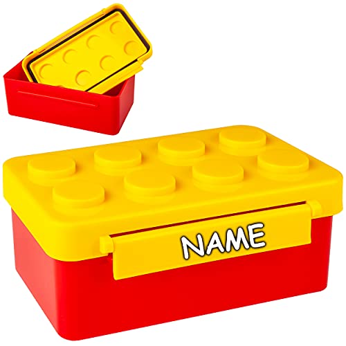 alles-meine.de GmbH Bausteine Artikel wählbar Lunchbox/Brotdose - gelb - inkl. Name - BPA frei - spülmaschinen geeignet - Brotbüchse Küche Essen - für Erwachsene & Kinder -.. alles-meine.de GmbH Bausteine Artikel wählbar Lunchbox/Brotdose - gelb - inkl. Name - BPA frei - spülmaschinen geeignet - Brotbüchse Küche Essen - für Erwachsene & Kinder -.. von alles-meine.de GmbH