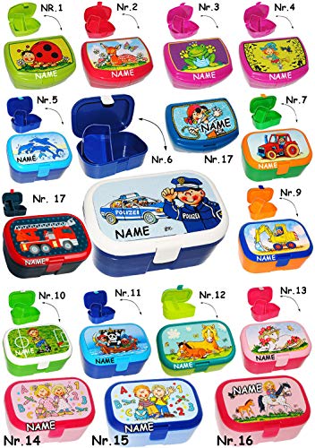 alles-meine.de GmbH Brotdose/Lunchbox - Traktor & Bauernhof - incl. Name - mit herausnehmbaren Fach/extra Einsatz - Brotbüchse Küche Essen - für Mädchen & Jungen - Trakto.. alles-meine.de GmbH Brotdose/Lunchbox - Traktor & Bauernhof - incl. Name - mit herausnehmbaren Fach/extra Einsatz - Brotbüchse Küche Essen - für Mädchen & Jungen - Trakto.. von alles-meine.de GmbH