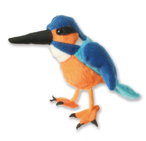 alles-meine.de GmbH Fingerpuppe - Eisvogel Vogel/Tier - Haustier Bauernhof/Handspielpuppe Kasperlfigur - Plüschtier Vögel - Kuscheltier Fingerpuppen - Kolibri von alles-meine.de GmbH