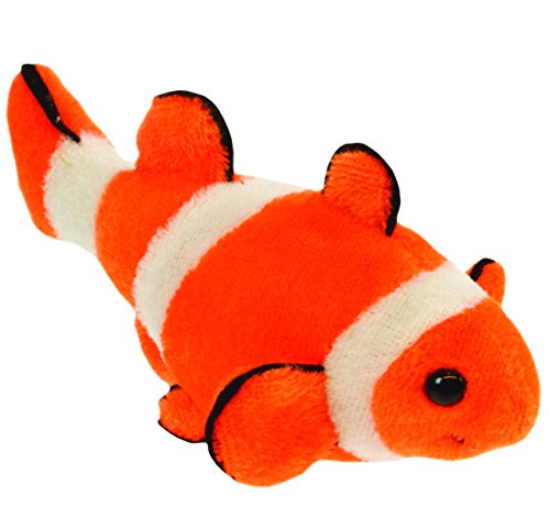 alles-meine.de GmbH Fingerpuppe - Fisch - Clownfisch/Anemonenfisch - Fingertiere/Fingerspielpuppe - Handpuppe/Handspielpuppe - Plüsch - Fische - Unterwasser - superweic.. von alles-meine.de GmbH