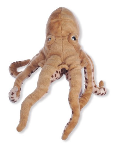 alles-meine.de GmbH Fingerpuppe - Krake Octopus/Tintenfisch - Handspielpuppe - Kasperlfigur Kasperle - Plüschtier als Fisch - Qualle - Fingerpuppen für Kinder & Erwachsene von alles-meine.de GmbH