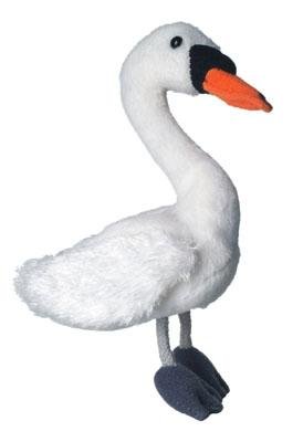 alles-meine.de GmbH Fingerpuppe Schwan Vogel Gans Wassertier Wasservogel Tier Handspielpuppe von alles-meine.de GmbH