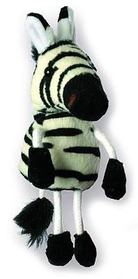 alles-meine.de GmbH Fingerpuppe - Zebra/Pferd - Wildtier Afrika Tier - Zootier Handspielpuppe - Kasperlfigur - Fingerpuppen für Kinder & Erwachsene - Handpuppen Märchen von alles-meine.de GmbH