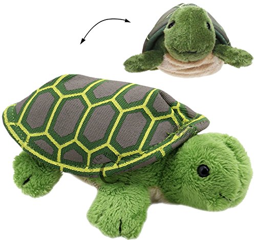 alles-meine.de GmbH Fingerpuppe - lustige Schildkröte - Fingertiere/Fingerspielpuppe - Handpuppe/Handspielpuppe - Plüsch - Schildkröten/Wasserschildkröte - superweich -.. von alles-meine.de GmbH