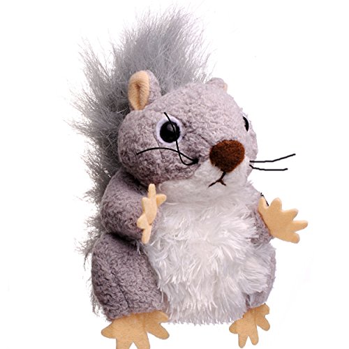 alles-meine.de GmbH Fingerpuppe - süßes Eichhörnchen - 11 cm - Fingertiere/Fingerspielpuppe - Handpuppe/Handspielpuppe - Plüsch - Eichkätzchen/Eichkater - Katteker - NA.. von alles-meine.de GmbH