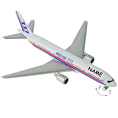 alles-meine.de GmbH Flugzeug aus Metall - Boeing 777 / Triple Seven - incl. Name - bewegliche Räder - Maßstab 1:420-14 cm - Flugzeuge/Großraum Langstreckenflugzeug - Düsenjet.. von alles-meine.de GmbH