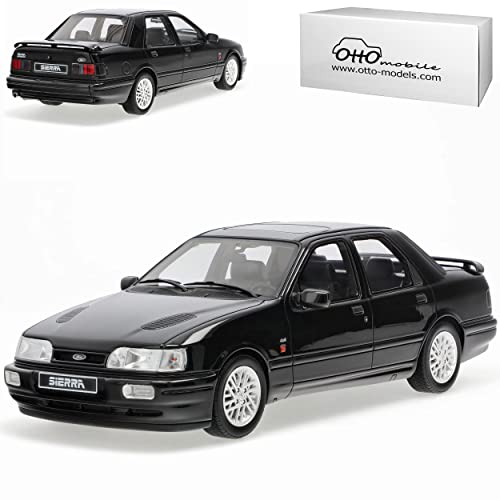 alles-meine.de GmbH Ford Sierra 4x4 Cosworth Coupe Schwarz 1982-1993 Nr 854B 1/18 Otto Modell Auto mit individiuellem Wunschkennzeichen von alles-meine.de GmbH