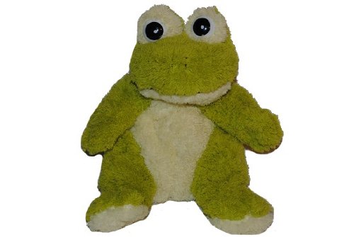 alles-meine.de GmbH Frosch - Schmusetier - mit geheim Versteck Tasche - Kinder Tier Tiere grün Samt Plüsch Plüschtier/Kuscheltier - Quackfrosch - Frösche von alles-meine.de GmbH