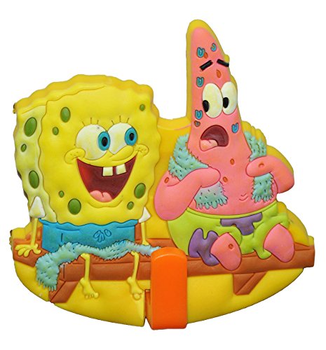 alles-meine.de GmbH Garderobenhaken - Spongebob Schwammkopf - für Kinder Haken Kinderzimmer - Wandhaken Garderobe Kleiderhaken zum Kleben ODER Aufhängen/Badhaken/Handtuchhake alles-meine.de GmbH Garderobenhaken - Spongebob Schwammkopf - für Kinder Haken Kinderzimmer - Wandhaken Garderobe Kleiderhaken zum Kleben ODER Aufhängen/Badhaken/Handtuchhake von alles-meine.de GmbH