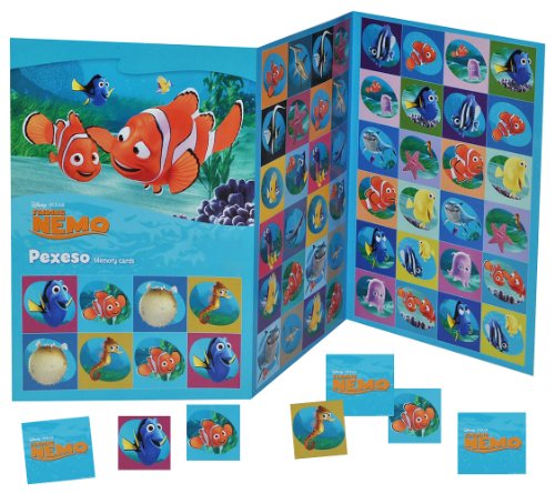 alles-meine.de GmbH Gedächtnis Spiel - Findet Nemo - zum Ausschneiden - Fische Clownfisch für Jungen Mädchen Bastelset Memo Spiel Gedächtnisspiele Kinder/Kartenspiel Karten - M.. von alles-meine.de GmbH