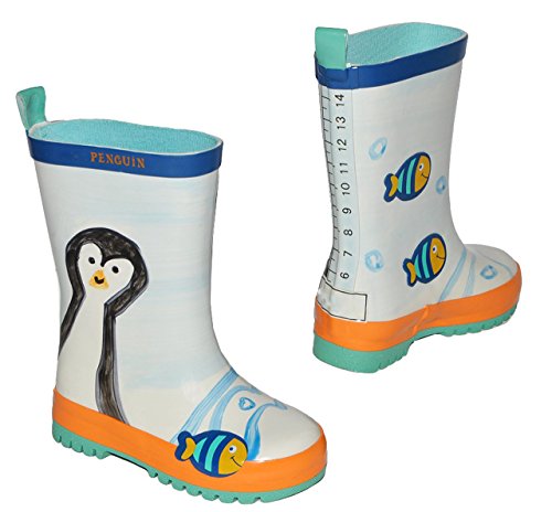 alles-meine.de GmbH Gummistiefel - Pinguin + Fische - Größe 20 - für Kinder - Jungen Mädchen - Naturkautschuk + Innenfutter 100% Baumwolle/Regenstiefel Handbemalt mit 3-D Effe.. alles-meine.de GmbH Gummistiefel - Pinguin + Fische - Größe 20 - für Kinder - Jungen Mädchen - Naturkautschuk + Innenfutter 100% Baumwolle/Regenstiefel Handbemalt mit 3-D Effe.. von alles-meine.de GmbH