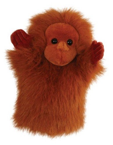 alles-meine.de GmbH Handpuppe AFFE Schimpanse Afrika Zoo Zootier Tier Wildtier Handspielpuppe von alles-meine.de GmbH