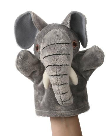 alles-meine.de GmbH Handpuppe Elefant Elephant Afrika Zoo Zootier Tier Wildtier Handspielpuppe von alles-meine.de GmbH