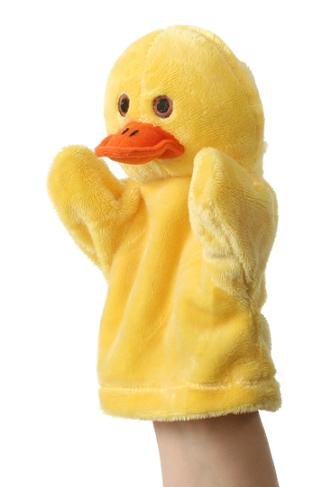 alles-meine.de GmbH Handpuppe Ente Küken gelb Gans Ostern Tier Vogel Hahn Handspielpuppe von alles-meine.de GmbH