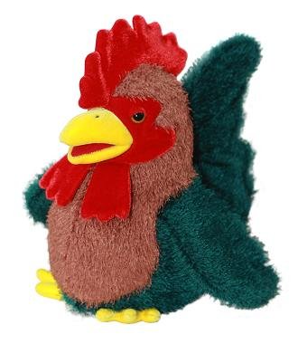 alles-meine.de GmbH Handpuppe - Hahn Huhn Henne Küken/Gockel Tier Vogel Haustier Bauernhof/Handspielpuppe - Kuscheltier - für Kinder & Erwachsene - Handspielpuppen Theater - .. von alles-meine.de GmbH