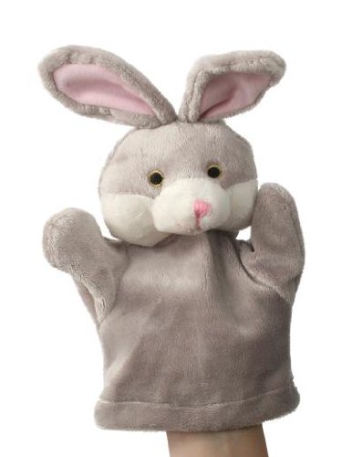 alles-meine.de GmbH Handpuppe - Hase Kaninchen/Häschen Tier - Haustier Bauernhof Handspielpuppe - Kuscheltier Plüschtier - für Kinder & Erwachsene von alles-meine.de GmbH