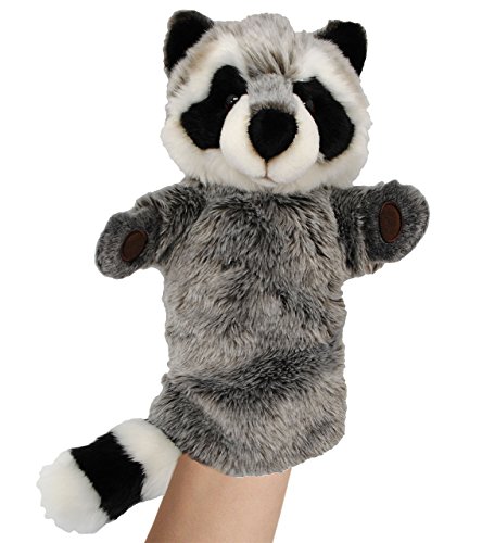 alles-meine.de GmbH Handpuppe - Waschbär - Handspielpuppe - 36 cm groß ! - Kasperletheater - für Kinder & Erwachsene - Plüschtier - Waschbären/Bär - Stinktier - Waldtier - .. von alles-meine.de GmbH