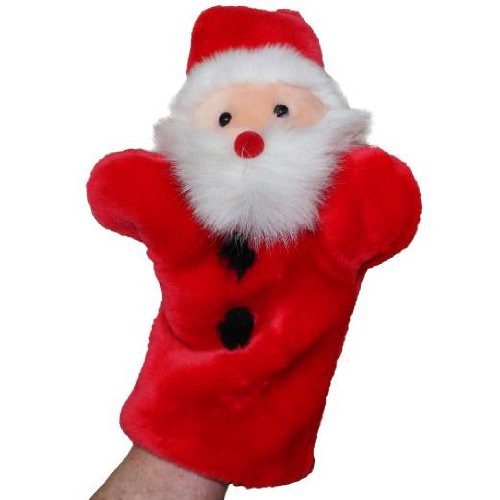 alles-meine.de GmbH Handpuppe Weihnachtsmann Handspielpuppe Kasperlfigur Kasperle Figur Weihnachten von alles-meine.de GmbH