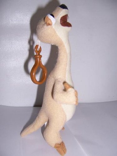 alles-meine.de GmbH Ice Age Sid - Schlüsselanhänger - Plüschtier - Figur Puppe Plüsch - 21 cm Stofftier von alles-meine.de GmbH