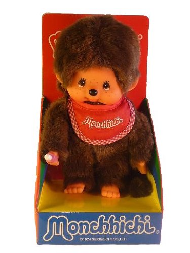 alles-meine.de GmbH Junge MONCHICHI MONCHHICHI Boy 20 cm rotes Lätzchen roter Latz rot von alles-meine.de GmbH