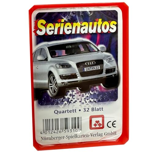 alles-meine.de GmbH Kartenspiel - Quartett - Sammelkarten - Serienautos - Auto Fahrzeuge - Kartenspiele Kinder Trumpfspiel Spielen Kinderkartenspiel Top Ass - Autos Fahrzeuge Ren.. von alles-meine.de GmbH