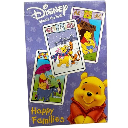 alles-meine.de GmbH Kartenspiel - Quartett - Sammelkarten - Winnie Pooh - Kartenspiele Kinder Trumpfspiel Spielen Kinderkartenspiel Top Ass - Tiere und Freunde Esel Ih Ah Schwein von alles-meine.de GmbH