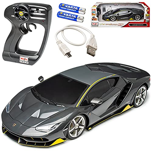 alles-meine.de GmbH Lamborgihini Centanario 2.4 GHz RC Funkauto - inklusive Akku - sofort startklar 1/14 Modell Auto von alles-meine.de GmbH