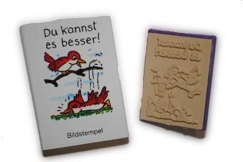 alles-meine.de GmbH Lehrerstempel Stempel Du Kannst es Besser ! Vogel Tier, Pädagogikstempel von alles-meine.de GmbH