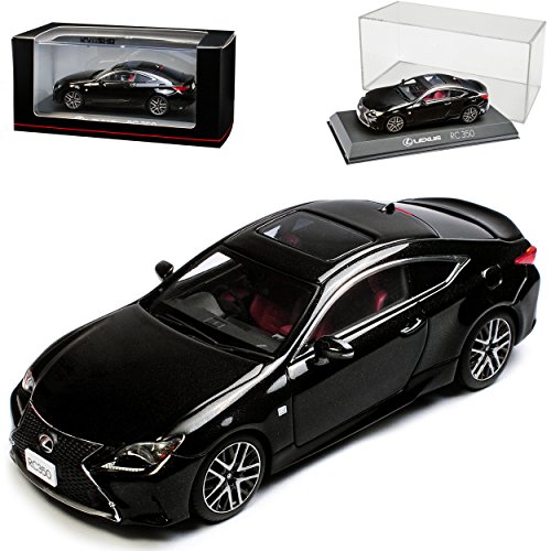 alles-meine.de GmbH Lex. RC 350 F-Sport Coupe Schwarz Ab 2015 1/43 Kyosho Modell Auto mit individiuellem Wunschkennzeichen von alles-meine.de GmbH