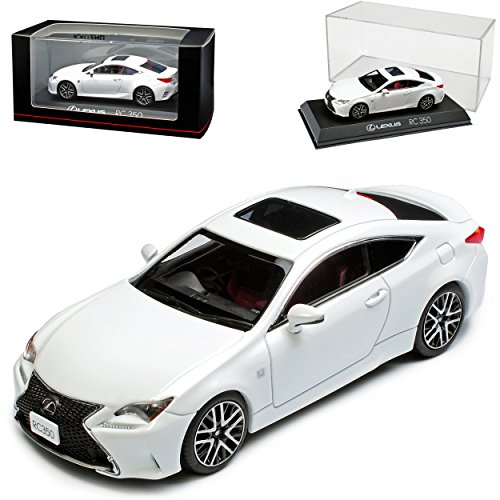 alles-meine.de GmbH Lex. RC 350 F-Sport Coupe Weiss Ab 2015 1/43 Kyosho Modell Auto mit individiuellem Wunschkennzeichen von alles-meine.de GmbH