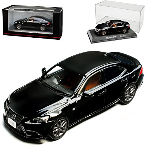 alles-meine.de GmbH Lex. is XE3 350 F-Sport Limousine Schwarz 3. Generation Ab 2013 1/43 Kyosho Modell Auto mit individiuellem Wunschkennzeichen von alles-meine.de GmbH