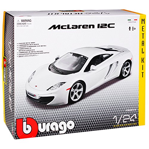 alles-meine.de GmbH McLaren MP4-12C Coupe Weiss Bausatz Kit 1/24 Burago Modell Auto mit individiuellem Wunschkennzeichen alles-meine.de GmbH McLaren MP4-12C Coupe Weiss Bausatz Kit 1/24 Burago Modell Auto mit individiuellem Wunschkennzeichen von alles-meine.de GmbH