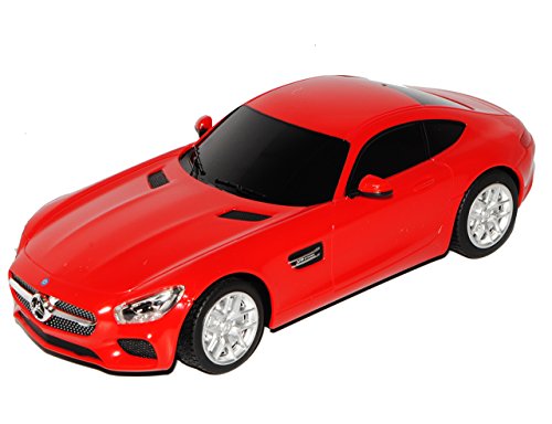 alles-meine.de GmbH Mercedes-B AMG GT S Coupe Rot Sportwagen Ab 2014 RC Funkauto - sofort startklar - mit Batterien 1/24 Modell Auto mit individiuellem Wunschkennzeichen von alles-meine.de GmbH