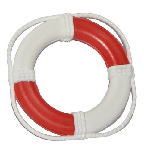 Miniatur Rettungsring - für Puppenstube Maßstab 1:12 - Puppenhaus klein Reise Schiff Maritim Schiffsreise Deko Boot - Rettungring Miniatur Rettungsring - für Puppenstube Maßstab 1:12 - Puppenhaus klein Reise Schiff Maritim Schiffsreise Deko Boot - Rettungring von alles-meine.de GmbH