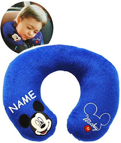 alles-meine.de GmbH Nackenkissen/Nackenrolle - Mickey Maus - incl. Name - Kissen für Auto/Kindersitz - Reisekissen/Reisehörnchen - z.B. Flugzeug/Auto - Zugfahrt - Nac.. alles-meine.de GmbH Nackenkissen/Nackenrolle - Mickey Maus - incl. Name - Kissen für Auto/Kindersitz - Reisekissen/Reisehörnchen - z.B. Flugzeug/Auto - Zugfahrt - Nac.. von alles-meine.de GmbH
