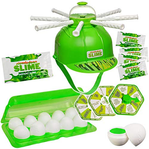 alles-meine.de GmbH Nickelodeo. - Spiel/Partyspiel - Slime Soaker + Smash - Schleim - Geburtstag - Eier Eierspiel - Hut Geburtstagsspiel Fest - Spaßspiel - Scherzspiel - Kinder.. von alles-meine.de GmbH