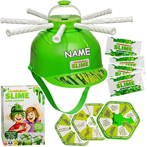 alles-meine.de GmbH Nickelodeo. - Spiel/Partyspiel - Slime Soaker - inkl. Name - Schleim - Geburtstag - Hut Geburtstagsspiel Fest - Spaßspiel - Scherzspiel - Kinderspiel - Gese.. von alles-meine.de GmbH