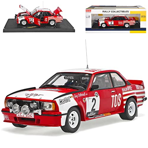 alles-meine.de GmbH Opel Ascona 400 Colsoul Lopes Gewinner Rallye Hespengau Belgien 1982 1/18 Sun Star Modell Auto mit individiuellem Wunschkennzeichen von alles-meine.de GmbH