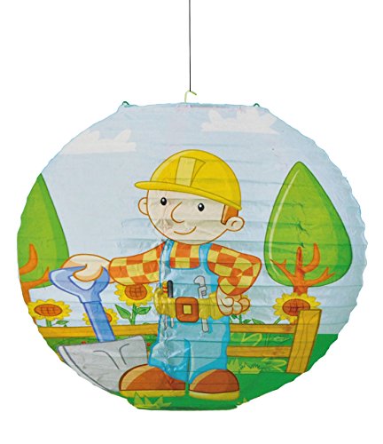 alles-meine.de GmbH Papier Laterne/Lampenschirm - Bob der Baumeister für Kinder - Papierlaterne Laternen Lampion Lampions - Baustelle Kinderzimmer für Jungen Bagger von alles-meine.de GmbH