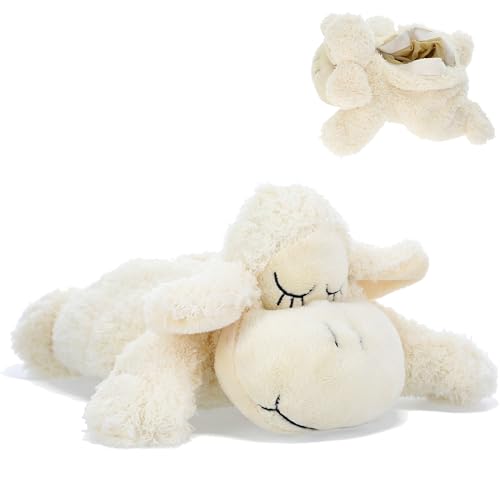 alles-meine.de GmbH Plüschtier mit Tasche - z.B. als Dinkelkissen - Geldbörse - Kuscheltier mit Geheimversteck - Kulturtasche - Schäfchen - 35 cm - für Dinkel & Kirschkern - Kirs.. alles-meine.de GmbH Plüschtier mit Tasche - z.B. als Dinkelkissen - Geldbörse - Kuscheltier mit Geheimversteck - Kulturtasche - Schäfchen - 35 cm - für Dinkel & Kirschkern - Kirs.. von alles-meine.de GmbH