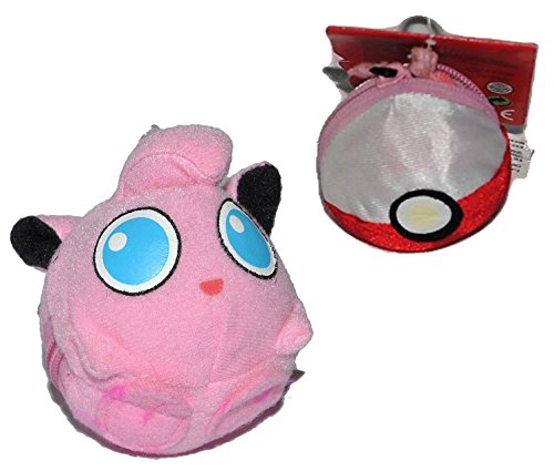 alles-meine.de GmbH Pokemon Plüsch Rondoudou 7 cm rosa pink Nr. 39 Stoffpuppe Pokeball - Sammelball von alles-meine.de GmbH