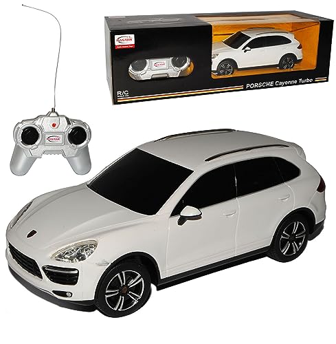 alles-meine.de GmbH Porsche Cayenne II Turbo Typ 92A Ab 2010 Weiss RC Funkauto 1/24 Modell Auto mit individiuellem Wunschkennzeichen alles-meine.de GmbH Porsche Cayenne II Turbo Typ 92A Ab 2010 Weiss RC Funkauto 1/24 Modell Auto mit individiuellem Wunschkennzeichen von alles-meine.de GmbH