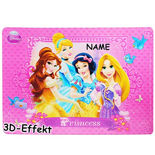 alles-meine.de GmbH Prinzessin - Rapunzel - 3-D Unterlage - 43 cm * 30 cm incl. Name - Tischunterlage/Platzdeckchen/Malunterlage/Knetunterlage/Eßunterlage - Prinzessi.. von alles-meine.de GmbH