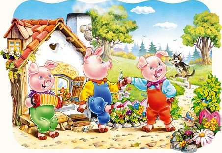 alles-meine.de GmbH Puzzle 20 Teile KINDERPUZZLE Maxi 3 DREI KLEINE Schweinchen MÄRCHEN Kinder von alles-meine.de GmbH