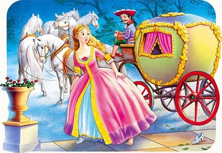 alles-meine.de GmbH Puzzle 30 Teile - KINDERPUZZLE - Cinderella ASCHENPUTTEL - ASCHENBRÖDEL GEBRÜDER Grimm von alles-meine.de GmbH