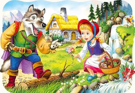 alles-meine.de GmbH Puzzle 30 Teile KINDERPUZZLE - ROTKÄPPCHEN GEBRÜDER Grimm - MÄRCHEN Castorland von alles-meine.de GmbH