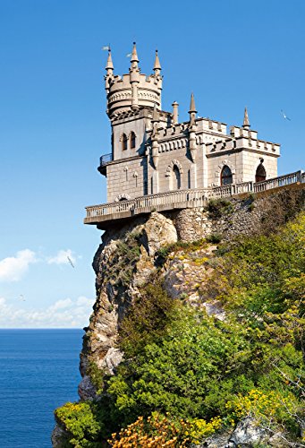 alles-meine.de GmbH Puzzle 500 Teile - Schloß/Burg an der Klippe - Schlößer und Burgen - am Meer von alles-meine.de GmbH