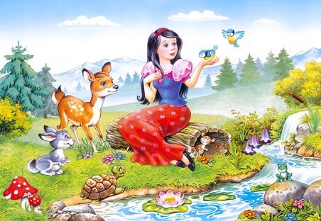 alles-meine.de GmbH Puzzle 60 Teile - KINDERPUZZLE/Schneewittchen - GEBRÜDER Grimm MÄRCHEN Castorland von alles-meine.de GmbH