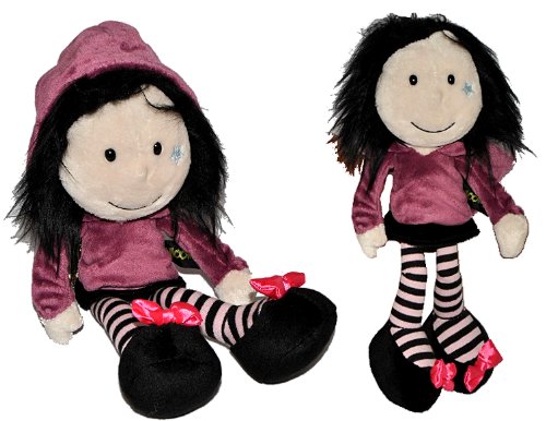 alles-meine.de GmbH Schmusepuppe Miss Moonville - Plüschtier 31 cm - Mädchen Plüschpuppe Puppe Plüsch Schlenker Kuscheltier Stofftier Vampir Dracula Schlenkerpuppe alles-meine.de GmbH Schmusepuppe Miss Moonville - Plüschtier 31 cm - Mädchen Plüschpuppe Puppe Plüsch Schlenker Kuscheltier Stofftier Vampir Dracula Schlenkerpuppe von alles-meine.de GmbH